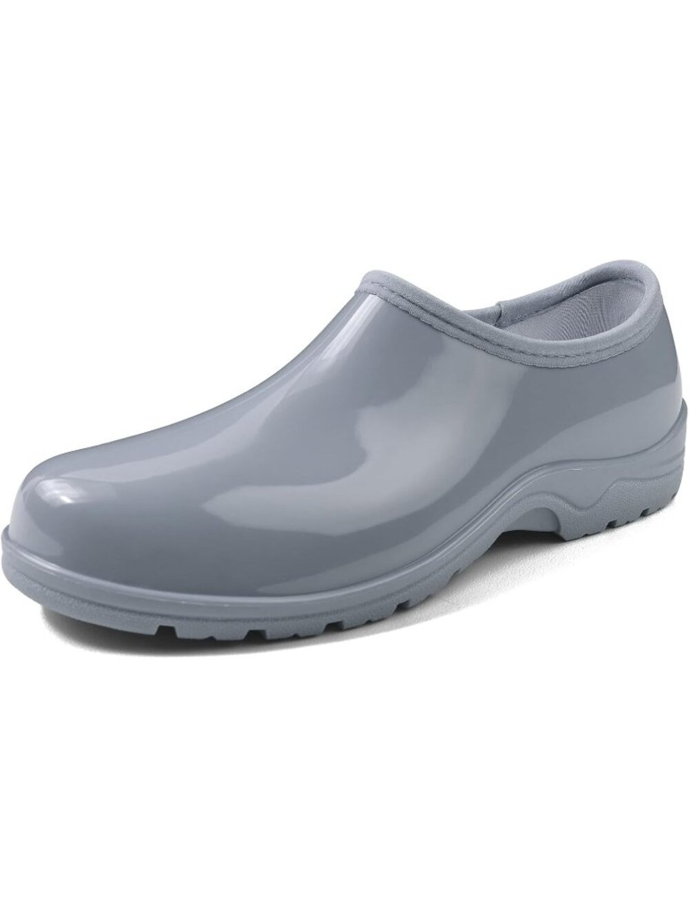 🆕Women's Grey Garden Shoes Slip-On Outdoor Clogs Rain Shoes Casual